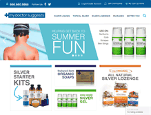 Tablet Screenshot of mydoctorsuggests.com